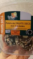 Palets de fruits secs aux cereales