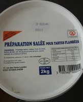 Préparation salée pour tartes flambées