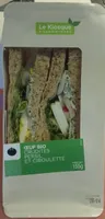 Sandwich Œuf Crudités