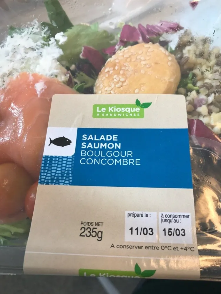 Salade Saumon Boulgour