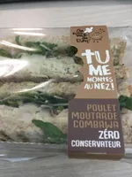 Sandwich Poulet moutarde