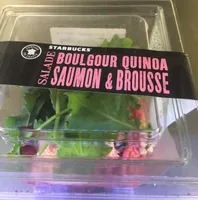 Salade boulgour quinoa saumon & brousse