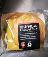 Veggie croissant roll