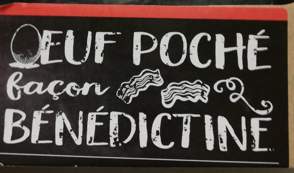 Œuf poché façon bénédictine