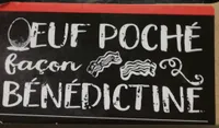 Œuf poché façon bénédictine