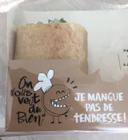 Wrap poulet mangue coriandre
