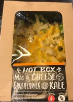 Hot box mac & cheese cauliflower kale