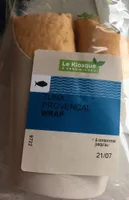 Tuna provencal wrap