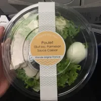 Salade Poulet Oeuf Parmesan