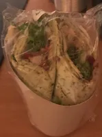 Wrap thon tomate salade
