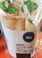 Wrap Coleslaw noix raisins secs