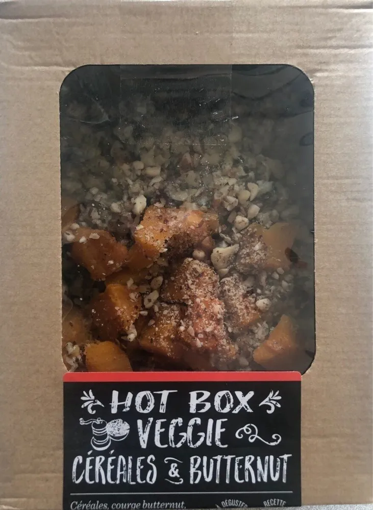 Hot box veggie - céréales & butternut