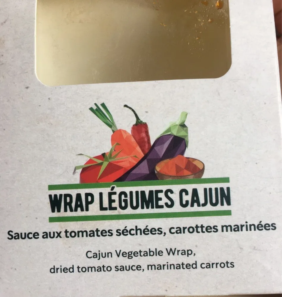wrap legumes cajun