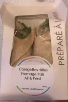Courgettes rôties Fromage frais Ail & Persil