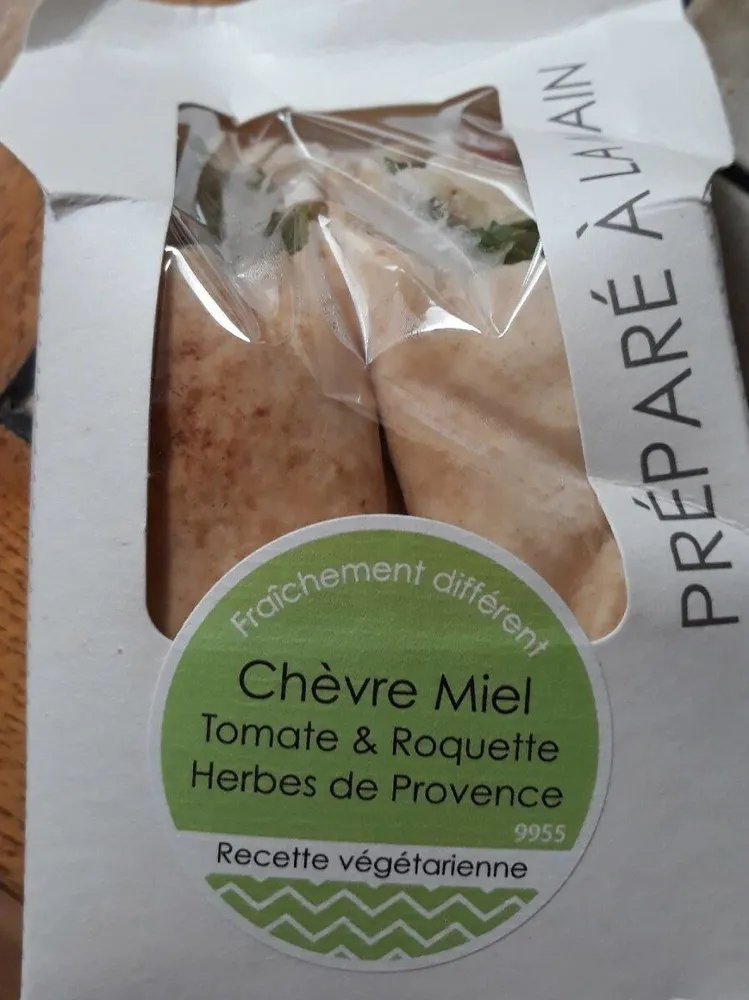 Wrap chèvre-miel