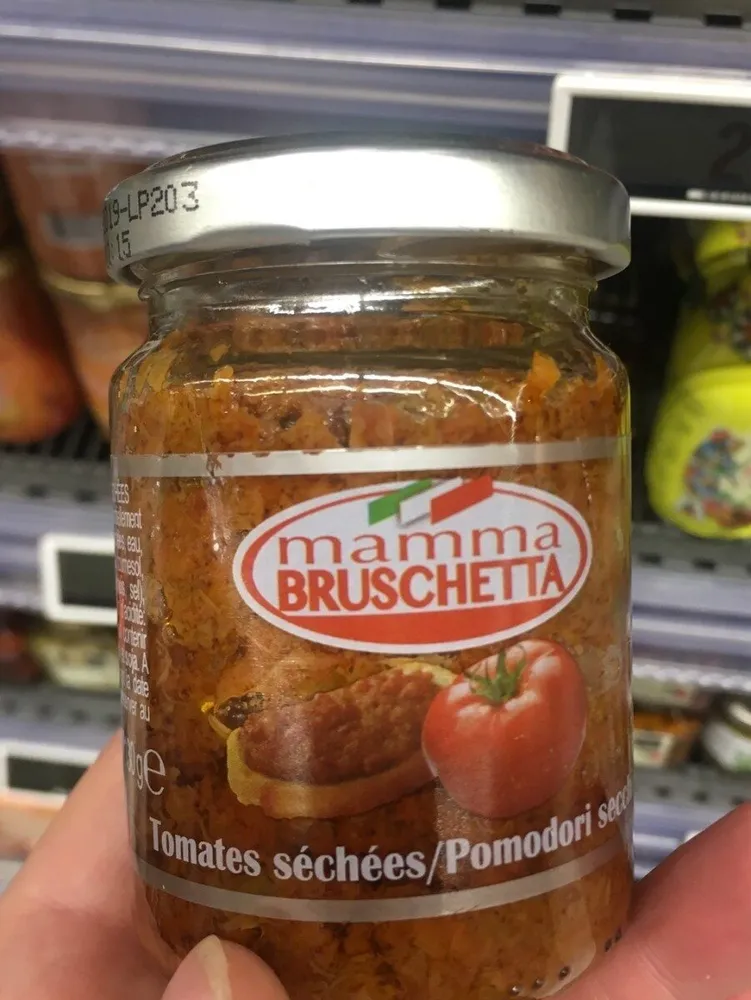 Tartinade de tomates sechees