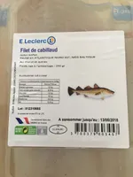 Filet de cabillaud