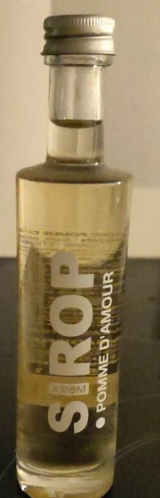 Sirop Pomme d'amour
