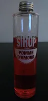 Sirop Pomme d'amour