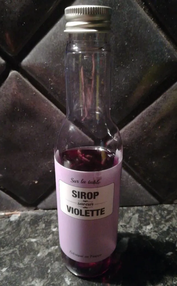 Sirop violette