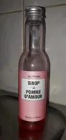 Sirop pomme d'amour