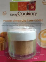 Scrapcooking Dekopuder Goldglanz