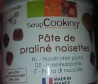 Pâte de praliné noisettes