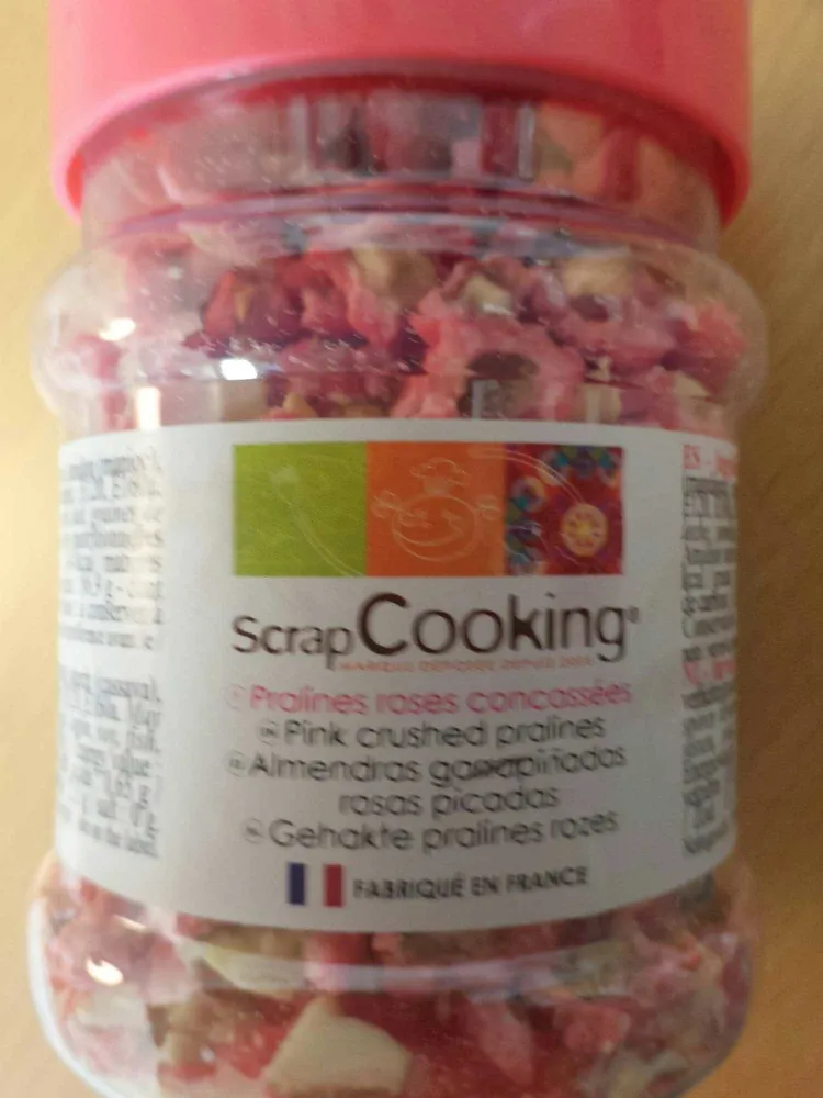 Pot De Pralines Roses Concassées145g - Scrapcooking