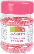 Pot De Pralines Roses En Poudre 130G - Scrapcooking