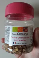 Grains de noisettes caramélisées
