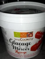 Glaçage miroir rouge