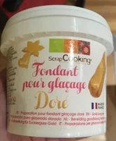 Fondant pour glacage Doré