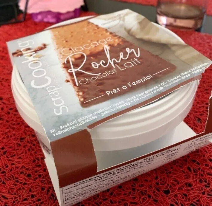 Glaçage Rocher chocolat lait
