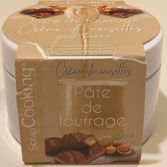Pâte de fourrage crème de noisettes goût bueno