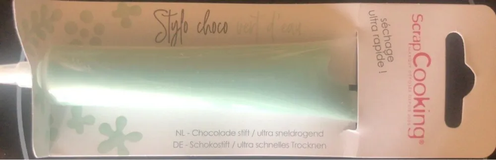 Stylo choco vert d’eau