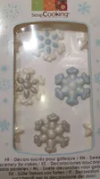 Décors sucrés pour gâteau