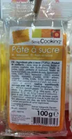 Pâte à sucre orange