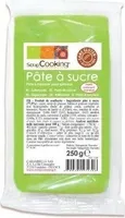 Pâte à Sucre Arôme VanilleVert Prairie - Scrapcooking