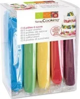 Boîte De 5 Pâtes à Sucre De 5 Couleurs X 80 G - Scrapcooking