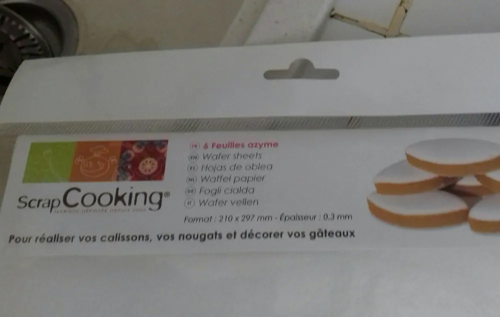 6 Feuilles Azymes - Scrapcooking