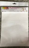 6 Feuilles Azymes Blanches - Spéciales Nougat - Scrapcooking
