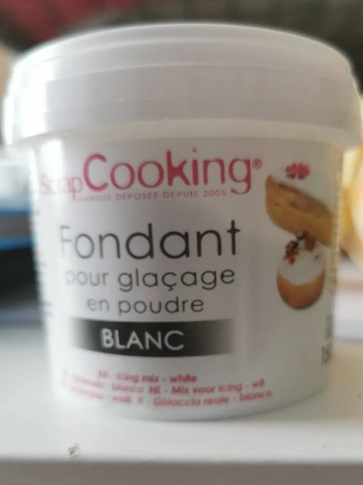 Fondant blanc