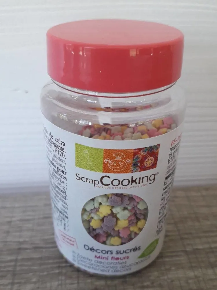 Décors sucrés mini fleurs