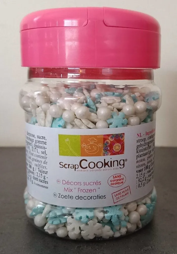 Décors sucrés Mix Frozen