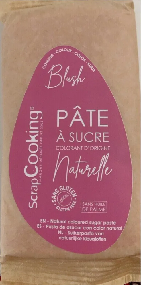 Pate a sucre blush