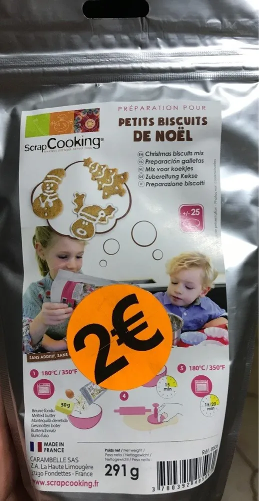 Petits biscuits de Noel