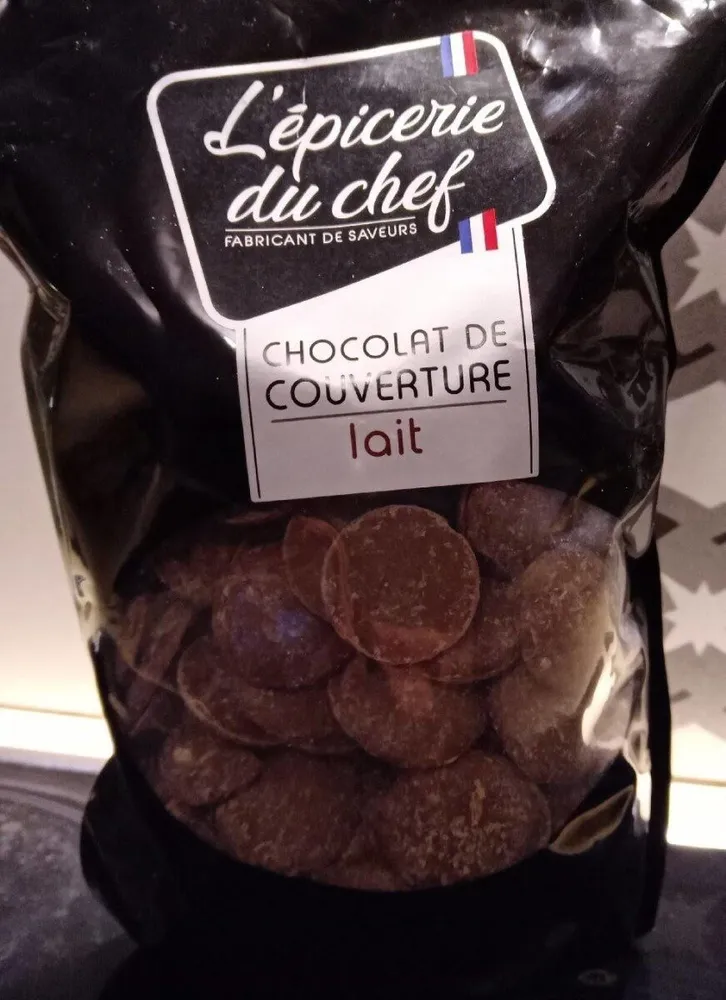 Chocolat de couverture lait