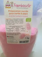 Préparation sucré pour barbe à papa