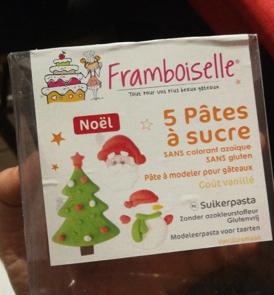 5 Pâtes à sucre