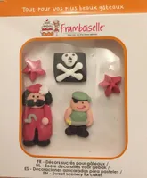 Decors sucrés pirates pour gateaux